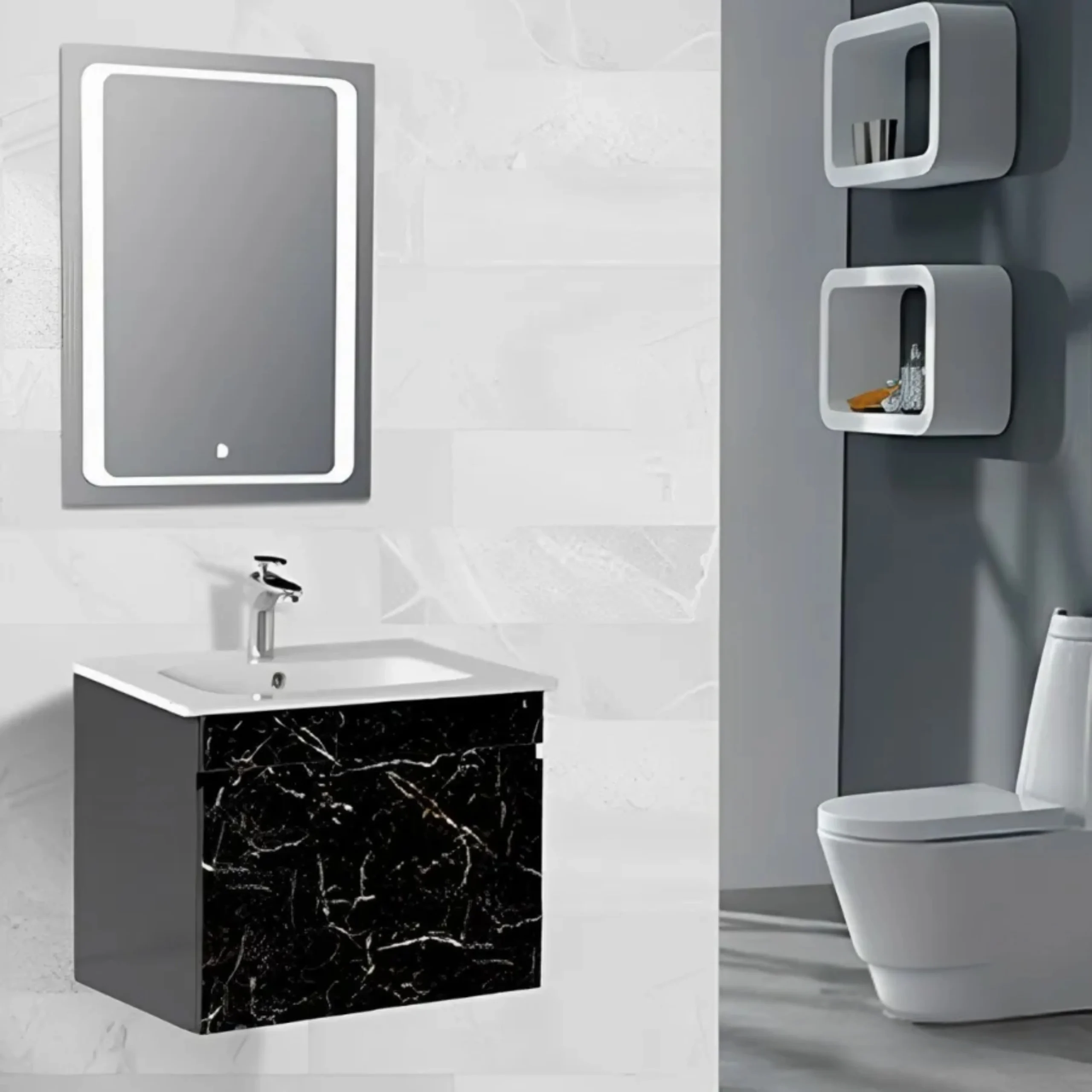 Tủ Lavabo Nhựa PVC Cao Cấp ST-TN7609