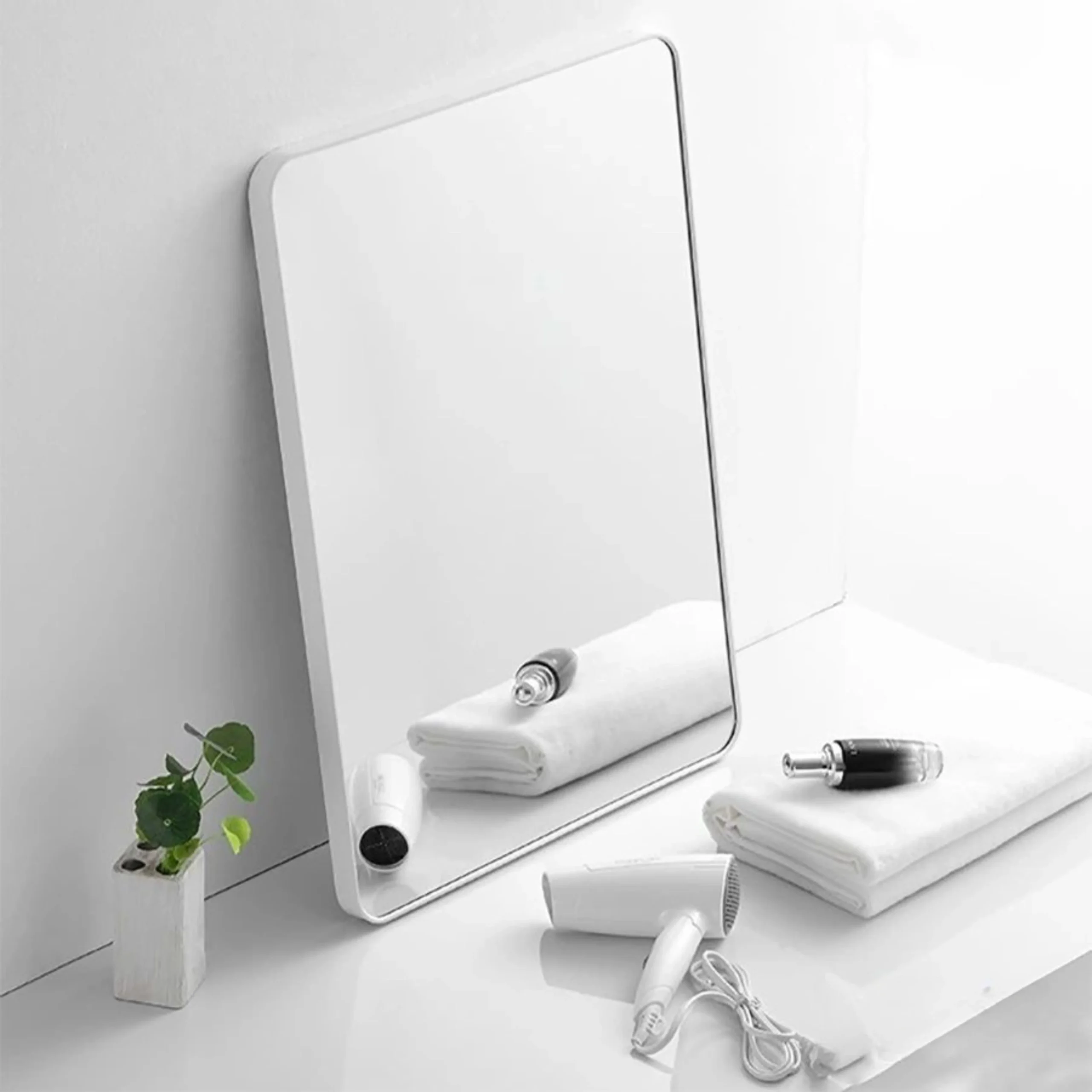 Gương Soi Đứng Viền Trắng ST-GS06T