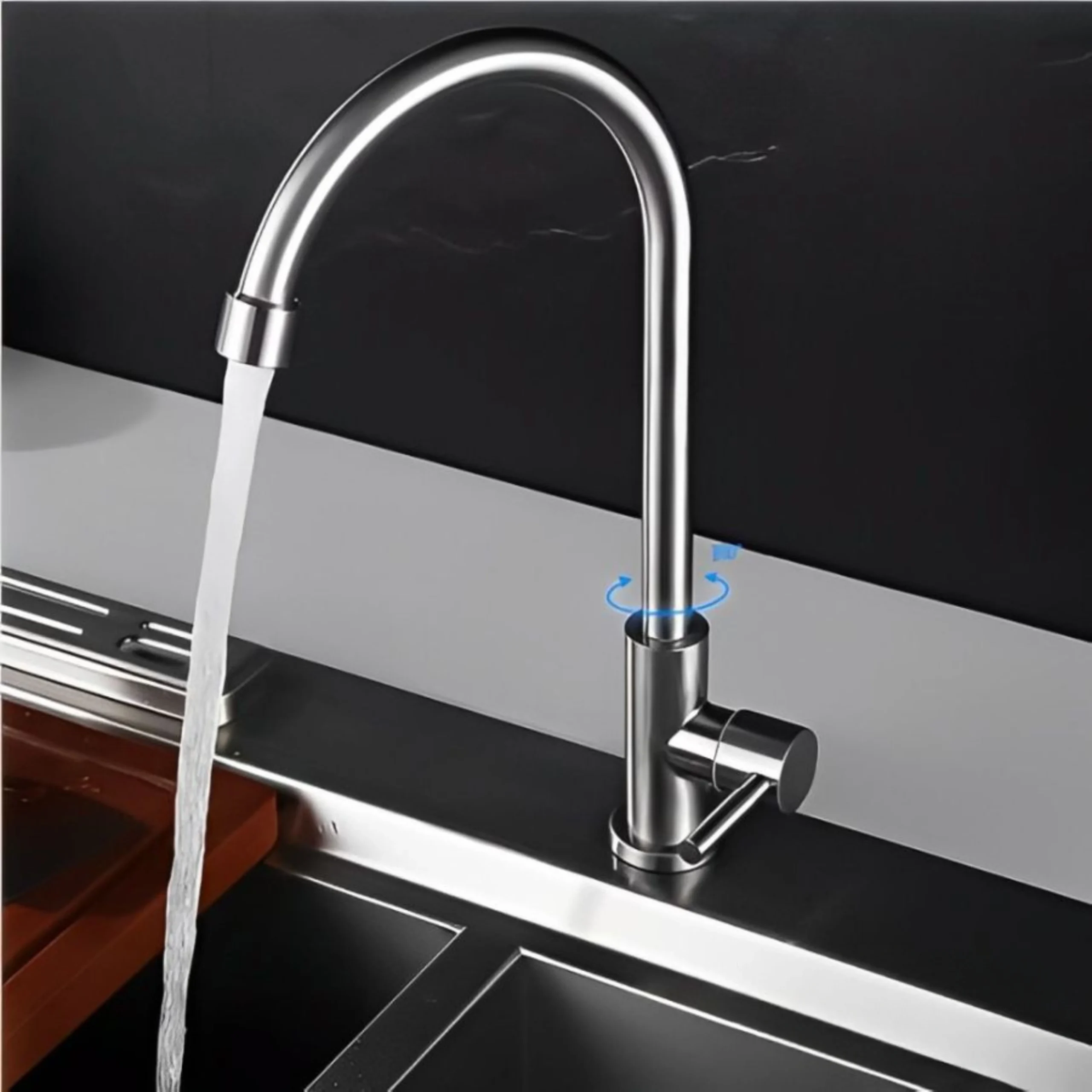 Vòi Rửa Chén Lạnh Inox 304 ST-4001