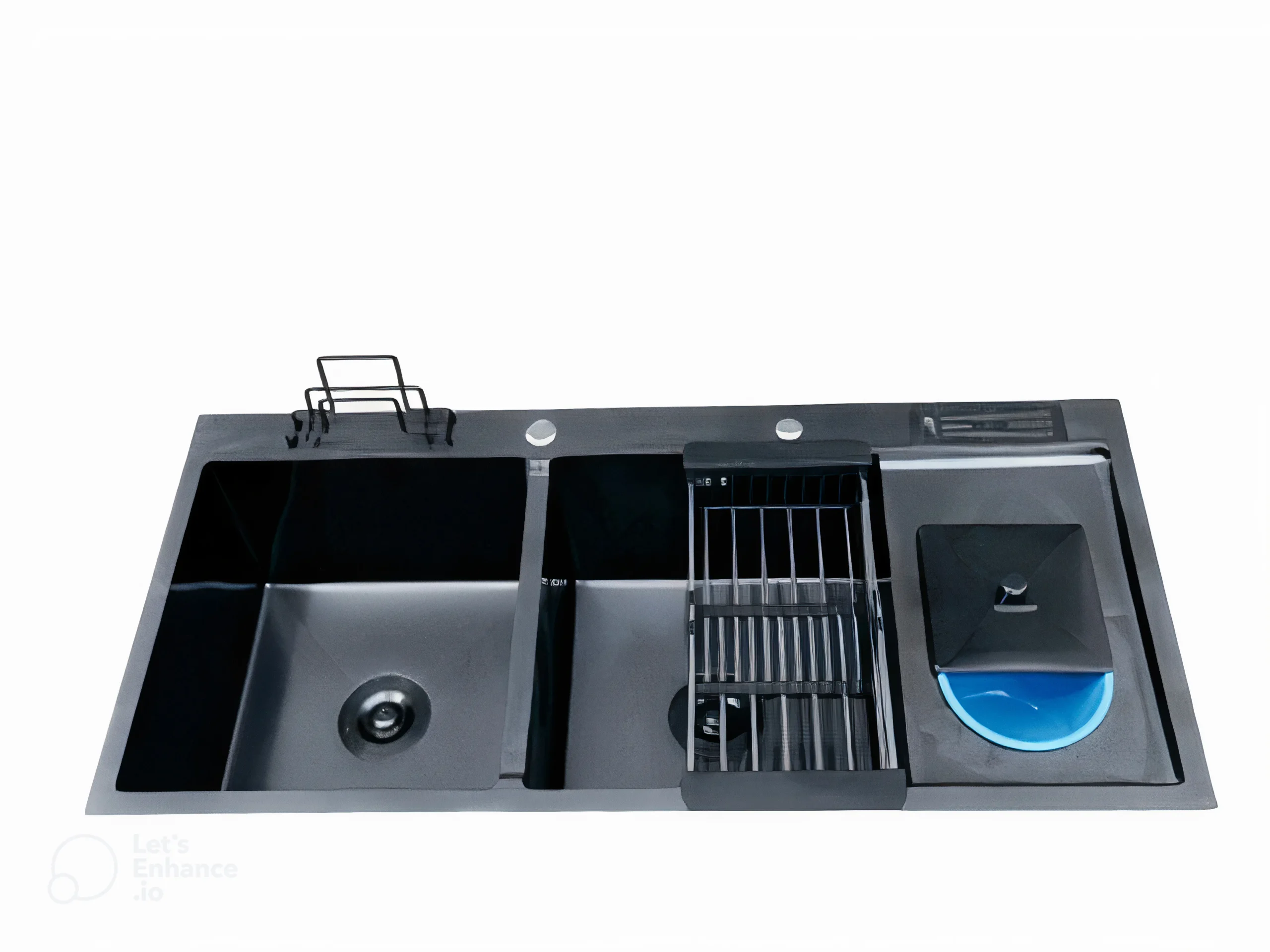 Chậu Rửa Chén Inox 2 Hộc Đa Năng ST-C06NN