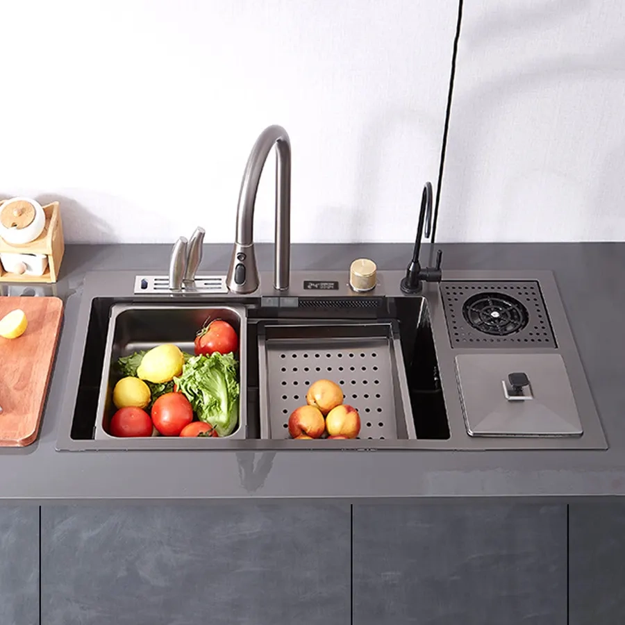 Chậu Rửa Chén Thông Minh 2 Phím ST-C81