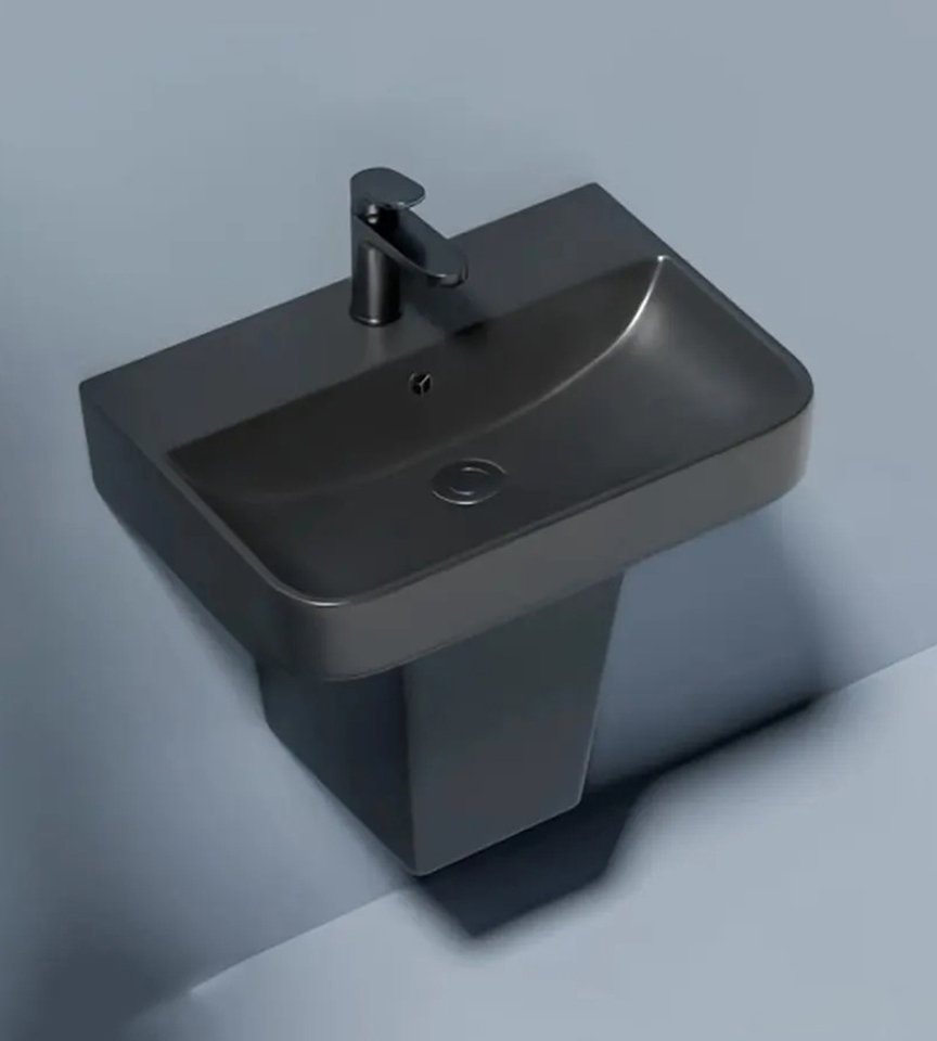 Lavabo Treo Tường Màu Đen Cao Cấp ST-LA146