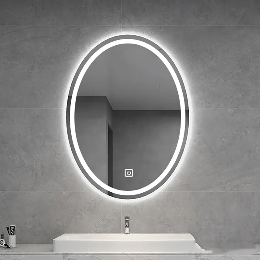 Gương Đèn LED Cảm Ứng Hình Oval ST-GS102