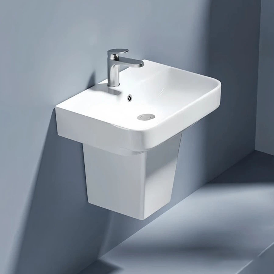 Lavabo Treo Tường Vuông Cao Cấp ST-LA148