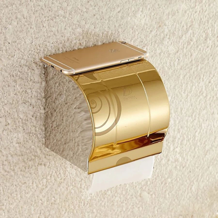 Hộp Giấy Vệ Sinh Mạ Vàng ST-KG01V
