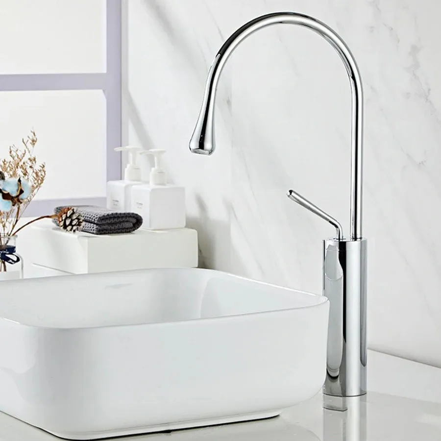 Vòi Lavabo Nóng Lạnh Mạ Crome ST-5320B