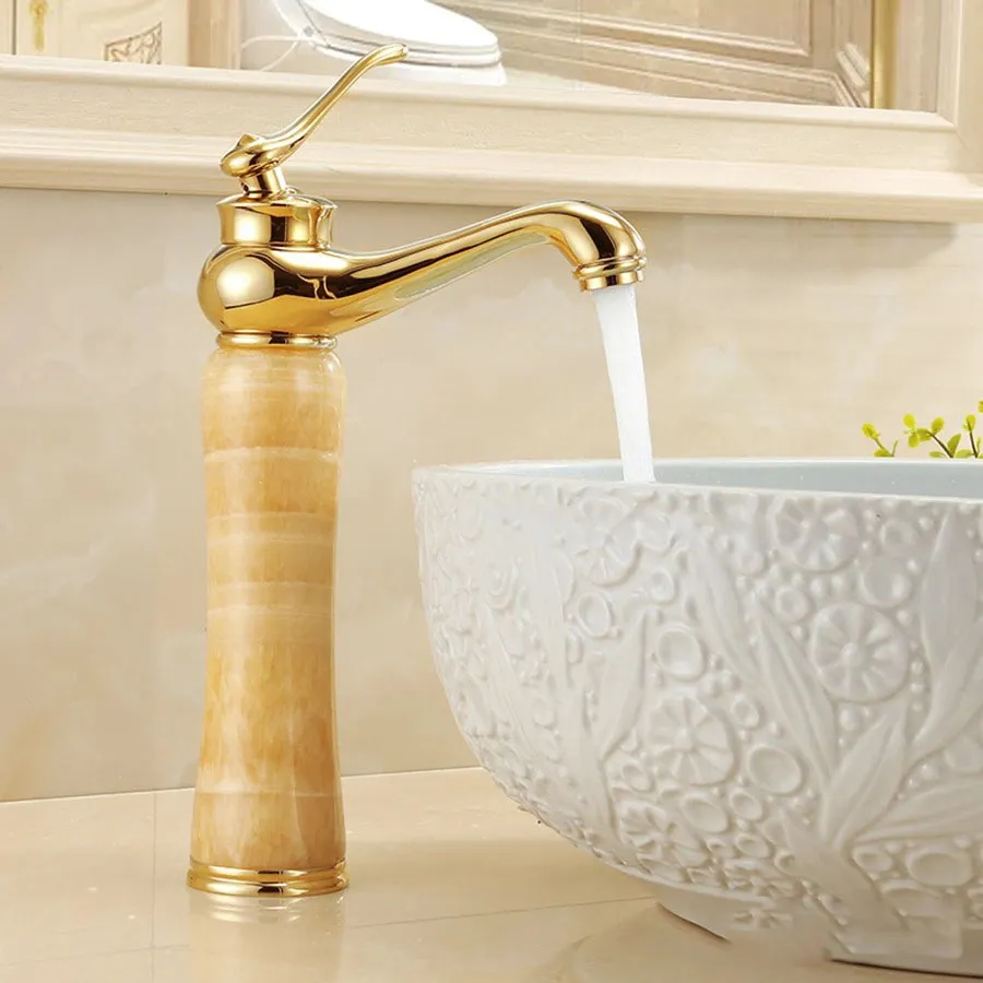Vòi Lavabo Nóng Lạnh Giả Cổ ST-5313