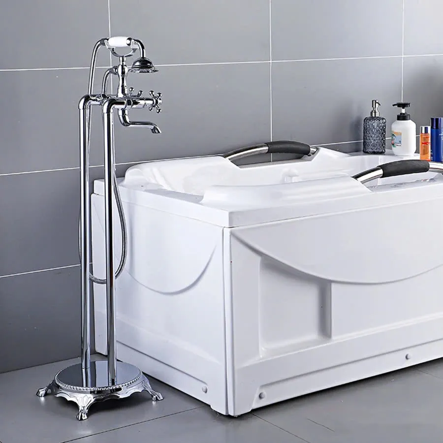 Sen Cây Bồn Tắm Đồng Thau Đặt Sàn ST-SC03